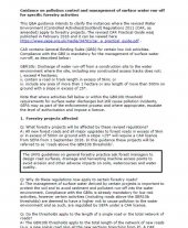 Guidance on Pollution Control and Management of Surface Water Run-off for Specific Forestry Activities